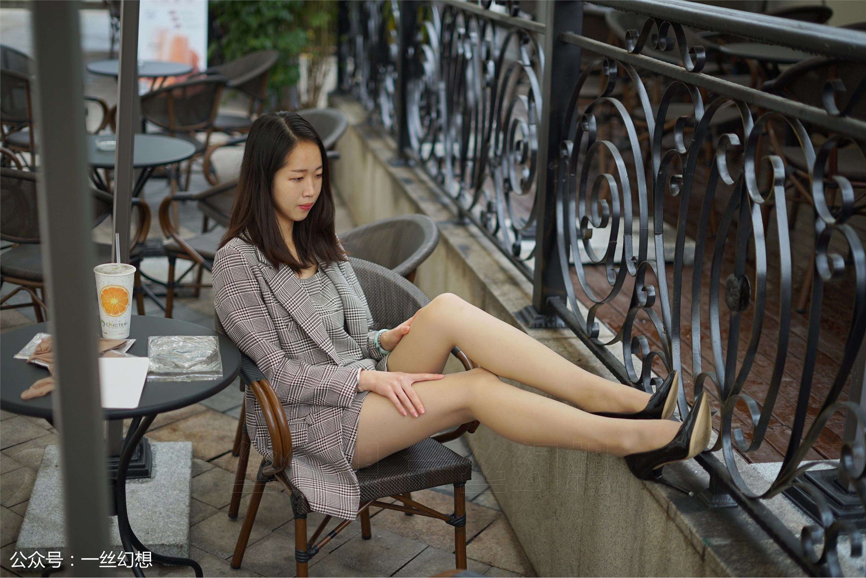 高丝女子图鉴 袜小喵×一丝幻想 NZ032 茜茜